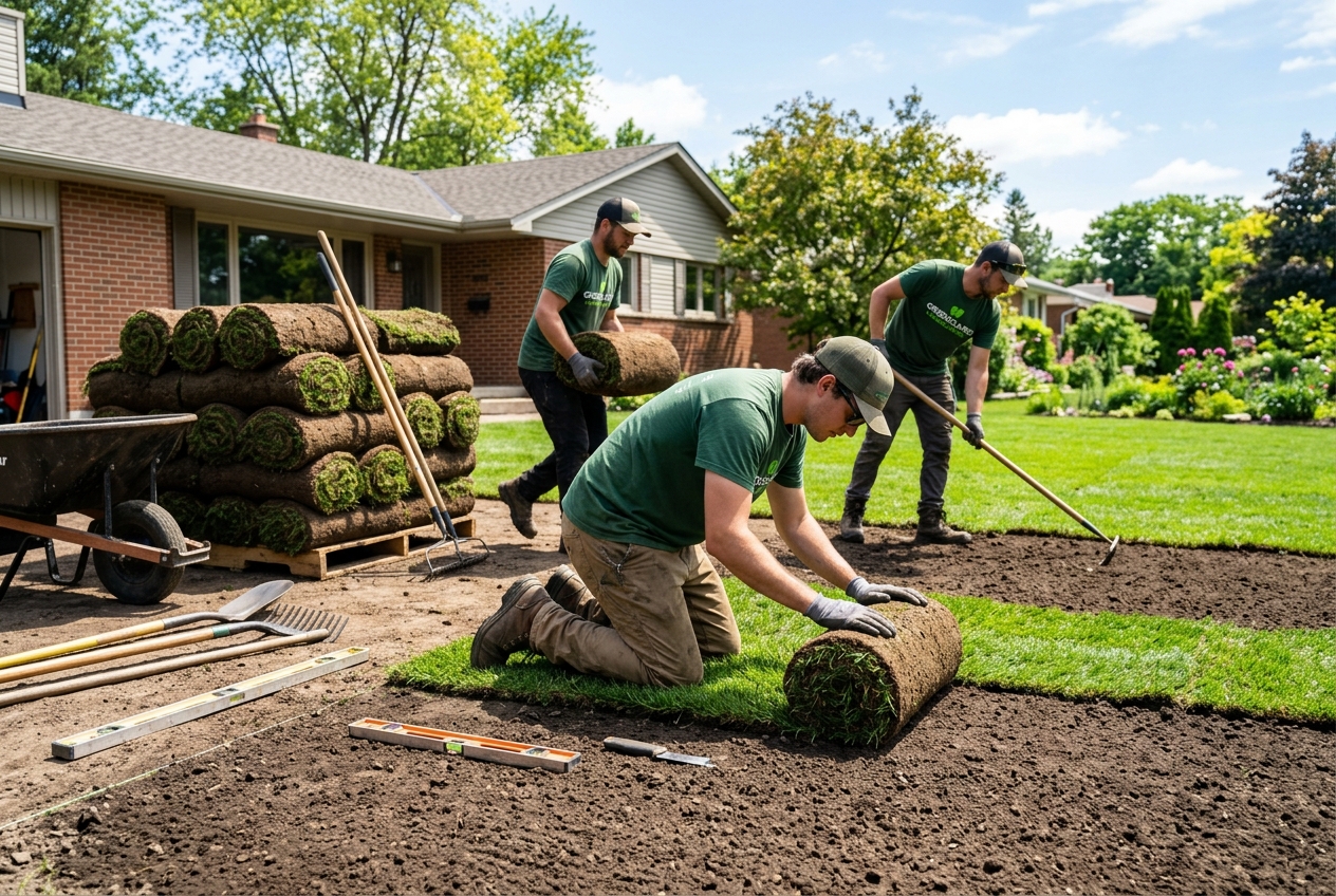 Turf Laying & Lawn Installation